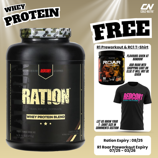 Redcon1 RATION - WHEY PROTEIN (5 LB)