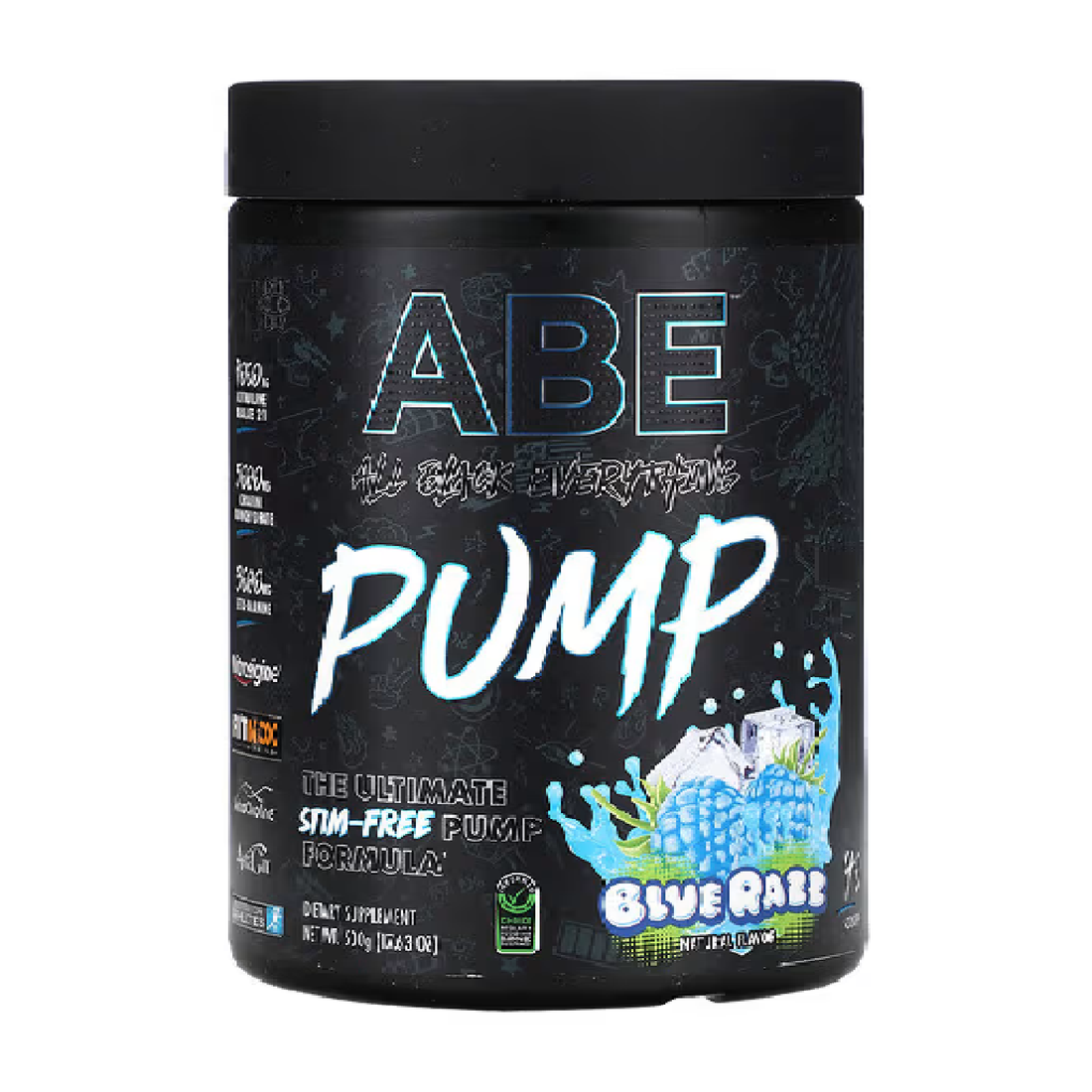 Applied Nutrition ABE PUMP - Zero Stim Pre-Workout (500G) (Halal) ( 40/20 Servings)