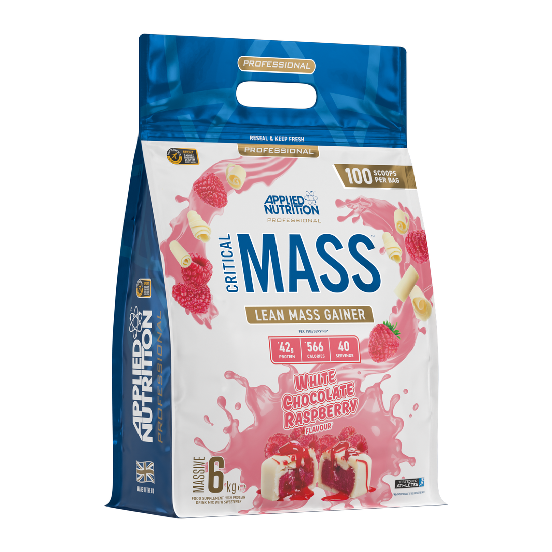 Applied Nutrition Critical Mass Professional 6kg - Lean Mass Gainer (40 Servings)