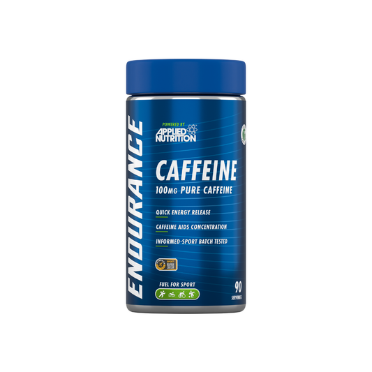 Applied Nutrition Endurance - 100mg Pure Caffeine Capsules (Halal)( 90 Servings )