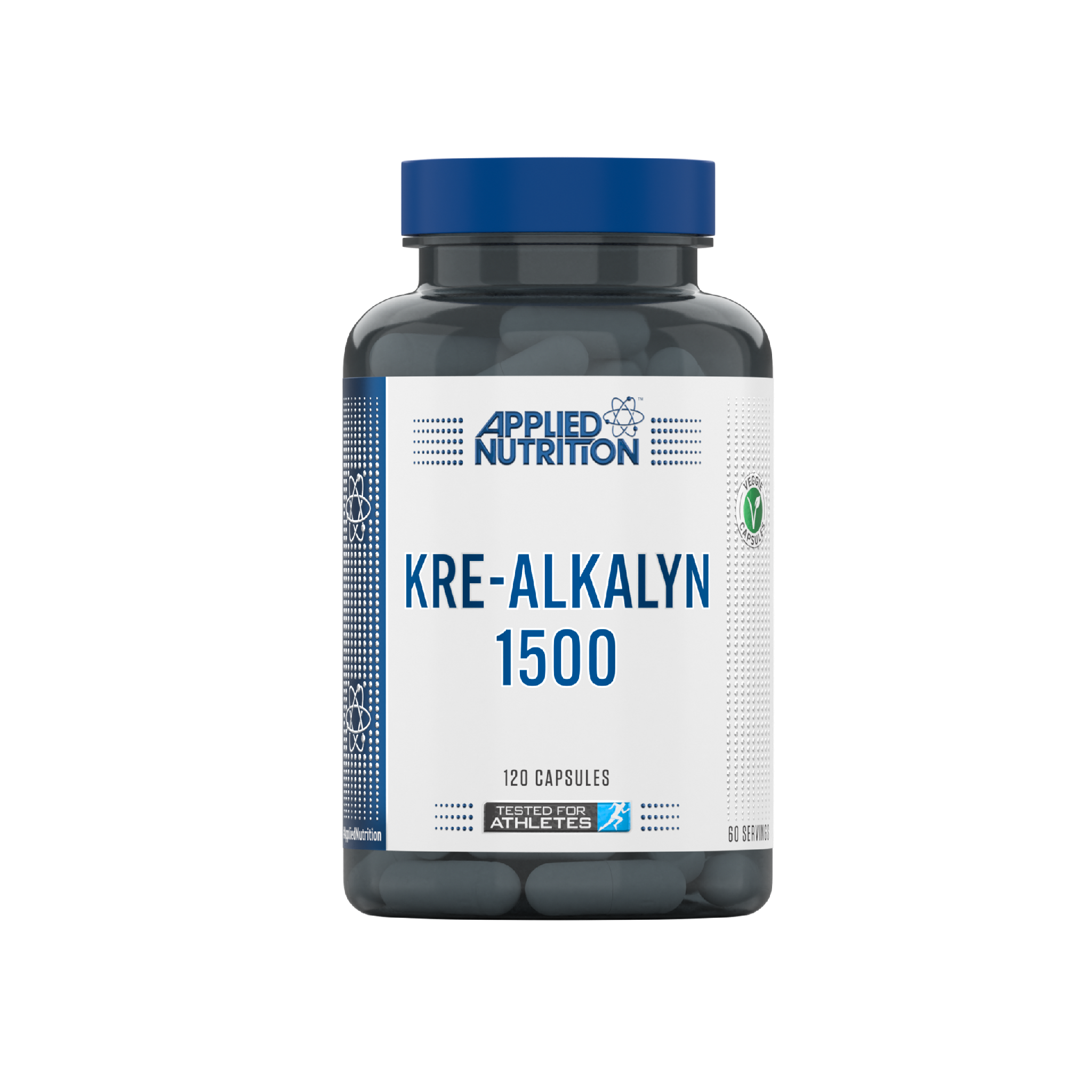 Applied Nutrition KRE-ALKALYN 1500 (Halal) 120 Veg Cap (60 Servings)