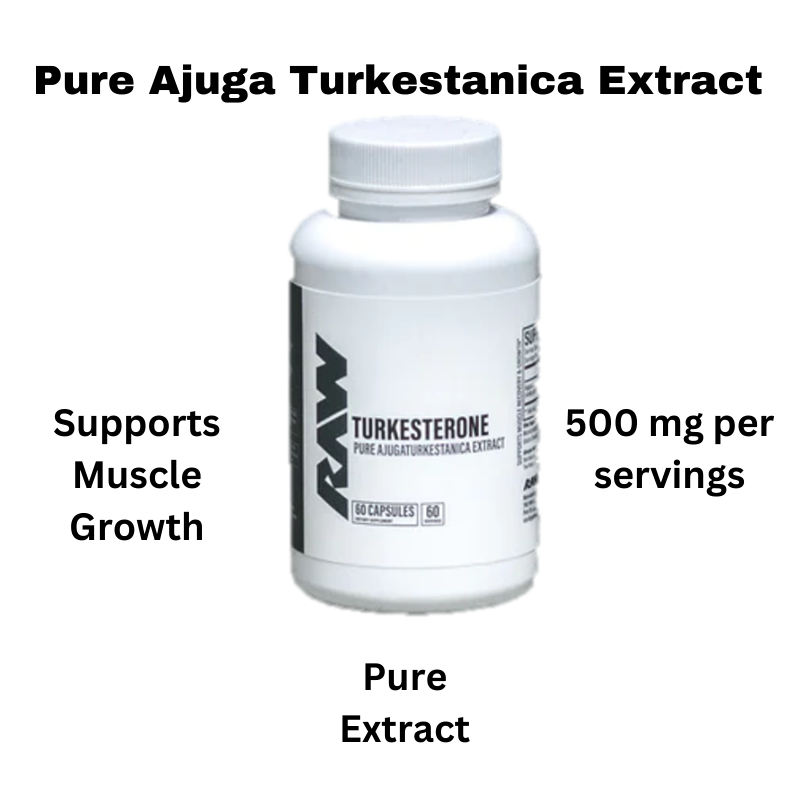 RAW Nutrition TURKESTERONE 60 Servings