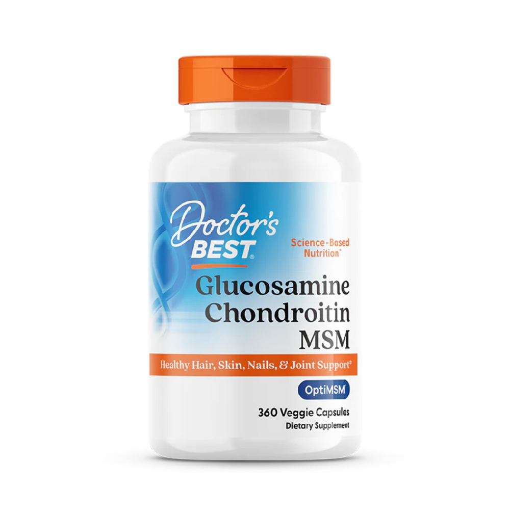 Doctor's Best Glucosamine Chondroitin MSM Supplement ( 360 Capsules)