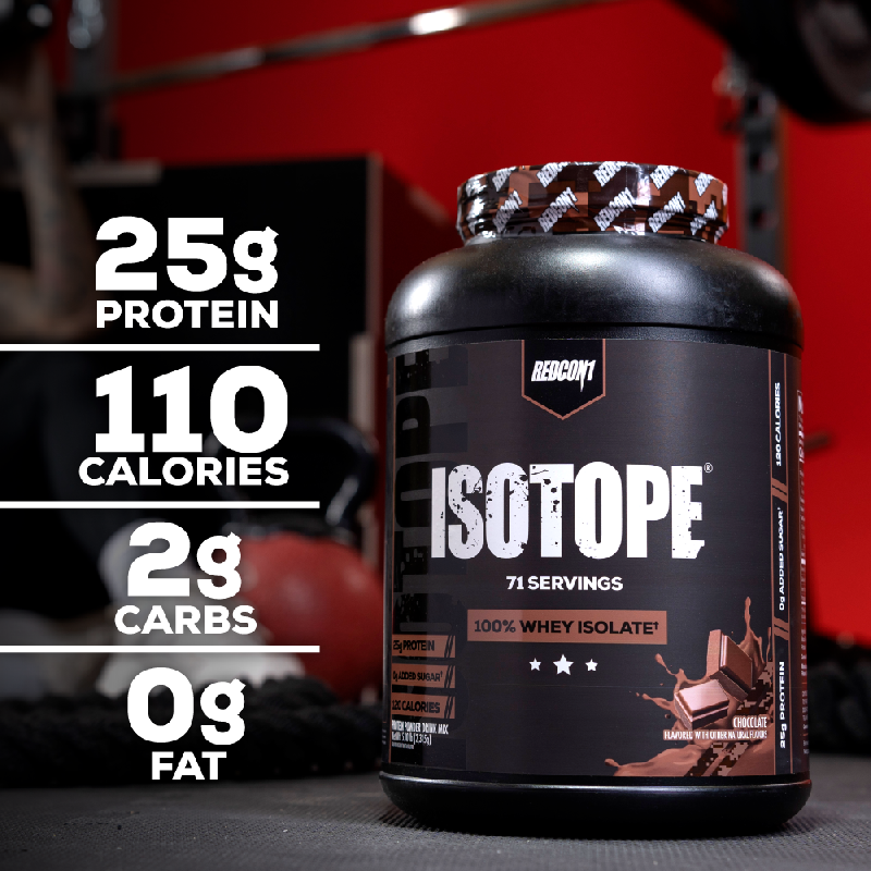 Redcon1 ISOTOPE - 100% WHEY ISOLATE PROTEIN  2LB - 5LB