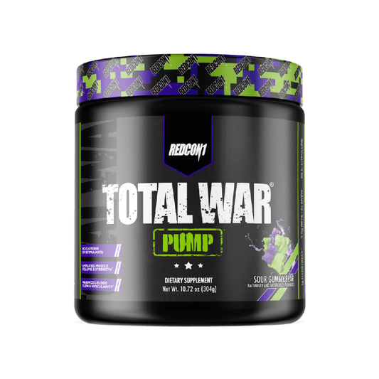 Redcon1 TOTAL WAR PUMP | NON-STIM PRE-WORKOUT (40/20 Servings)