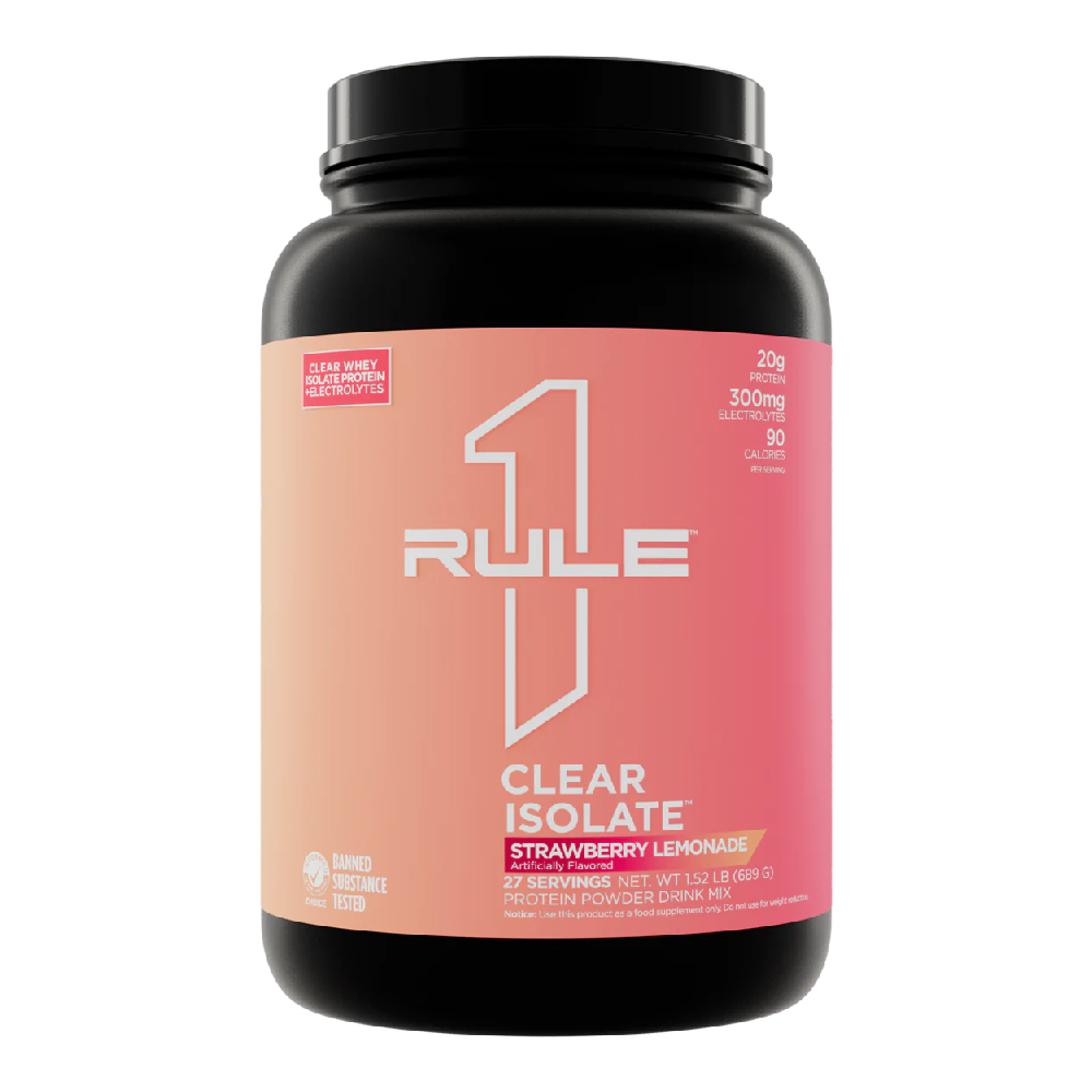 Rule One Clear & Refreshing Whey Isolate 27 Servings