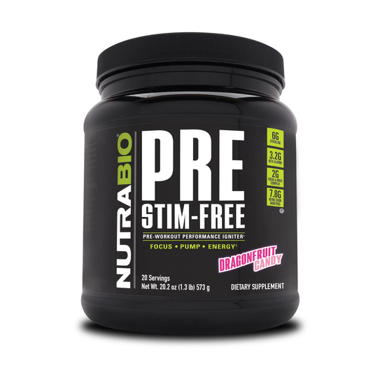 Nutrabio PRE Workout Stimulant Free