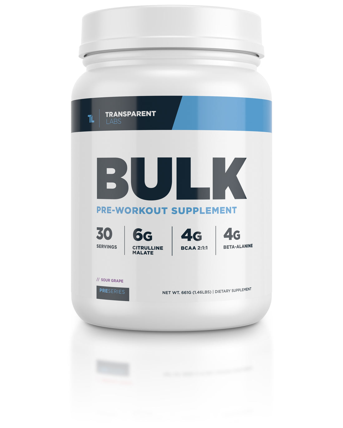 Transparent Labs BULK Preworkout ( 30 Servings )