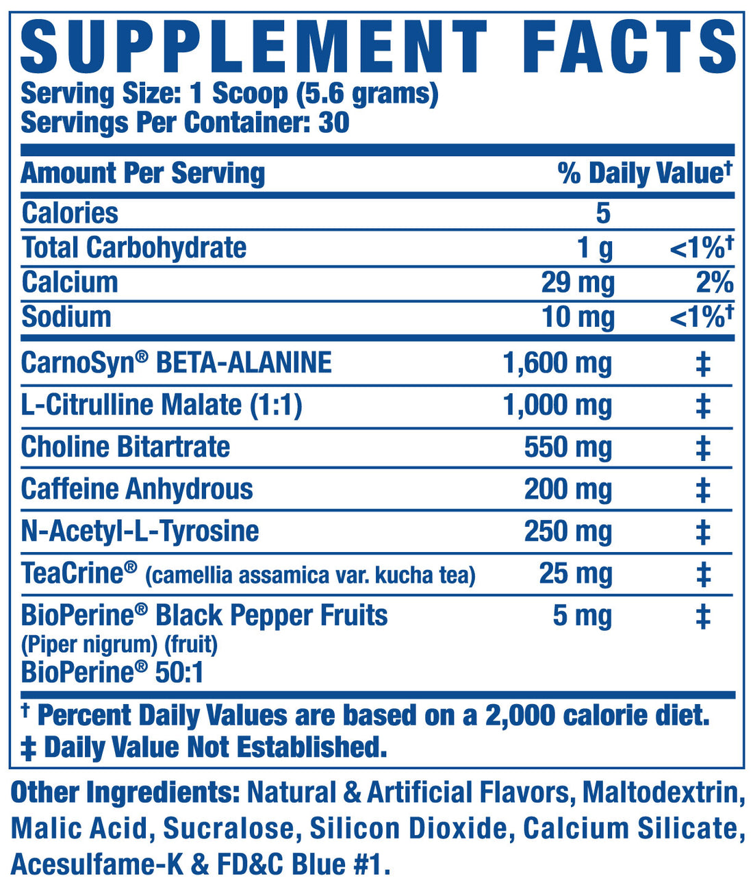 Ronnie Coleman Pre-Xs 30 scoops