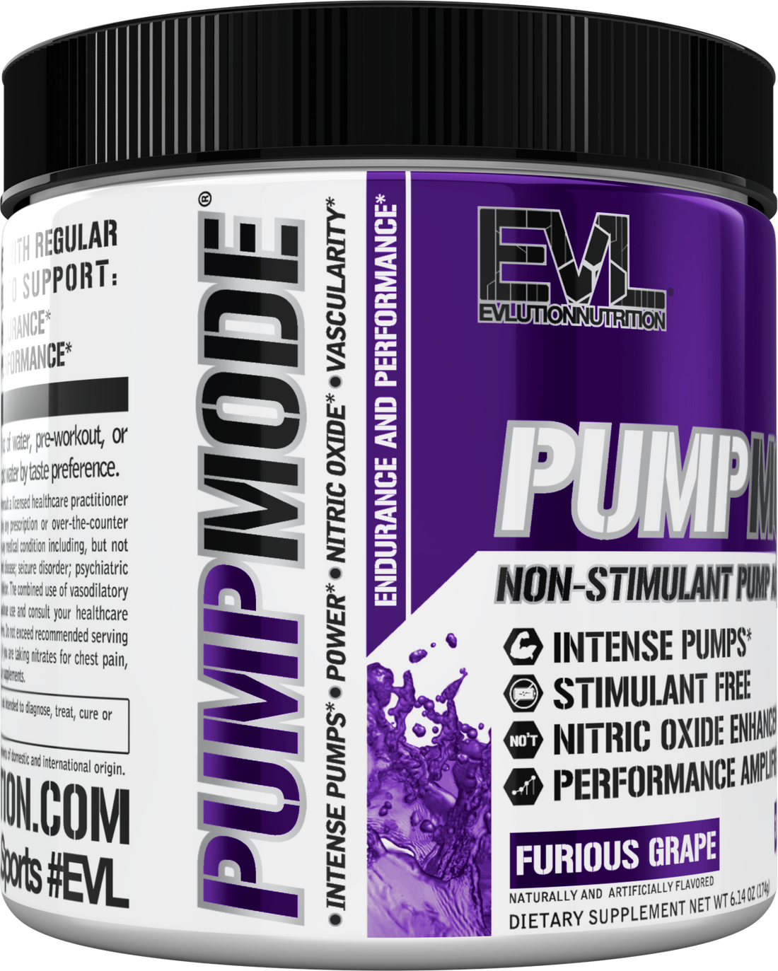 Evlution Nutrition 30 Servings PumpMode Stim Free Intense Pumps