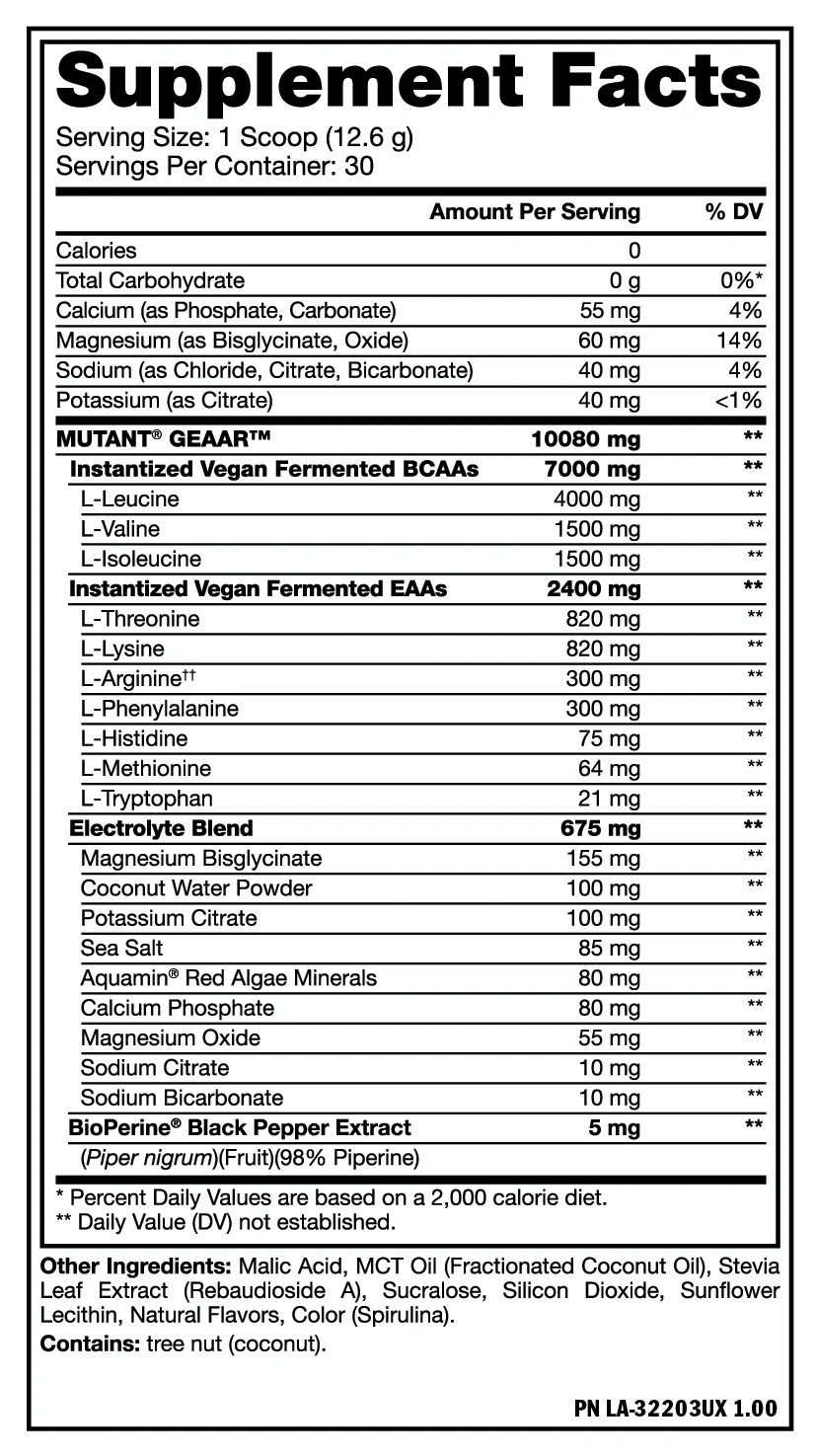 Mutant GEAAR ( 30 servings )