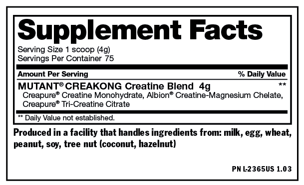 Mutant Creakong 300g