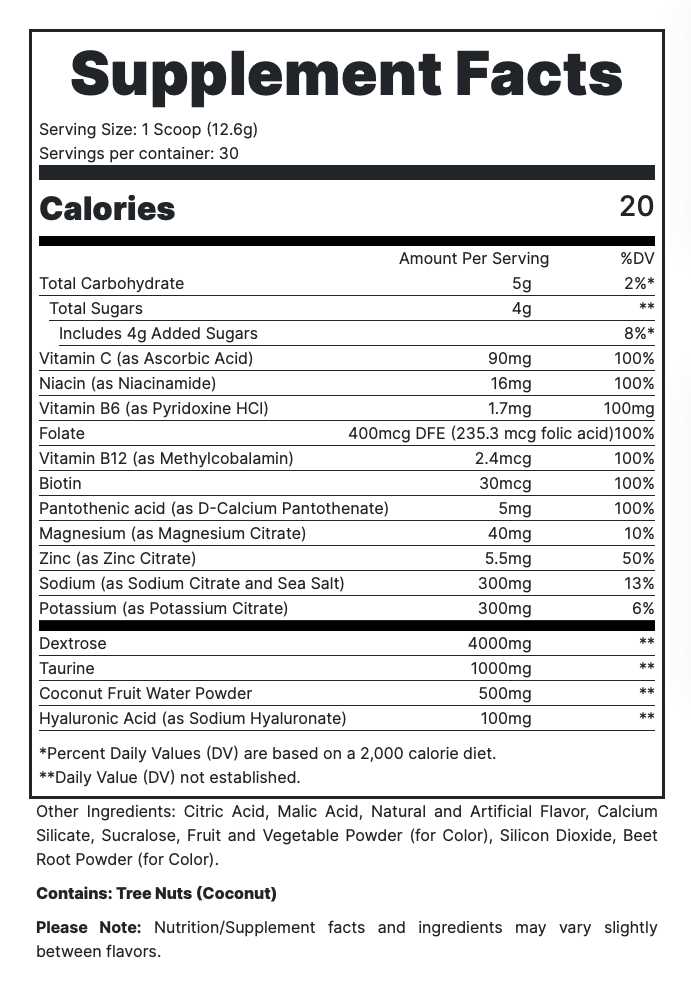 Redcon1 CANTEEN HYDRATION + ELECTROLYTES ( 30 Servings )