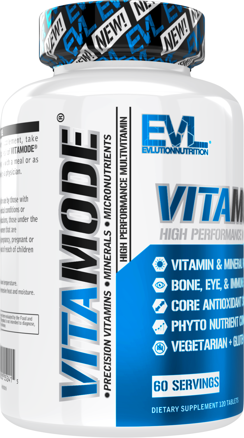 Evlution Nutrition VitaMode MultiVitamin - 120 Tablets (60 Servings)