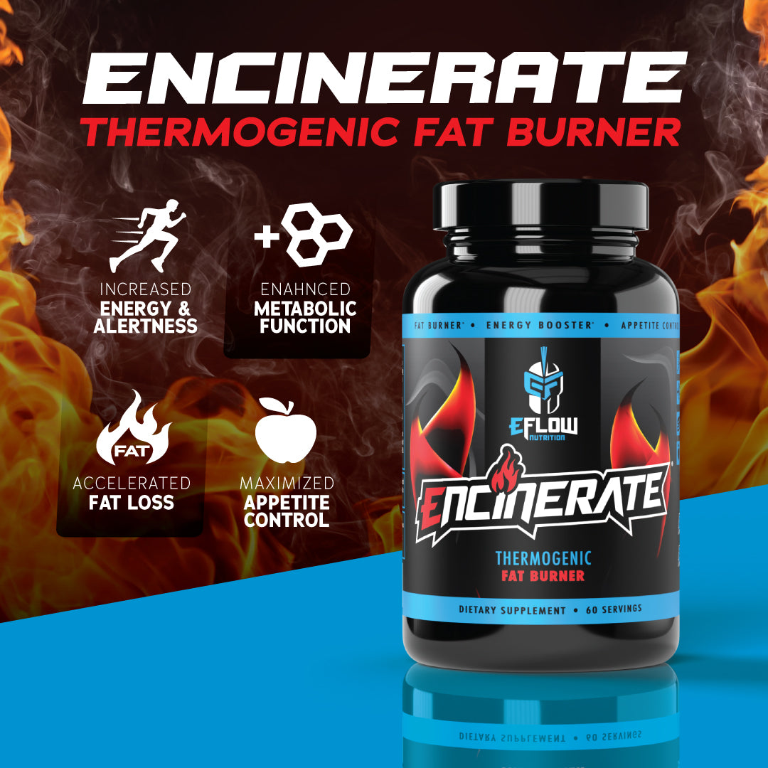 Eflow Nutrition Encinerate Fat Burner ( 60 Servings ) (Expiry : Nov 24)