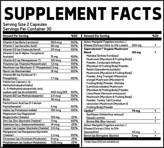 GLAXON 100% PREMIUM DAILY MULTIVITAMIN